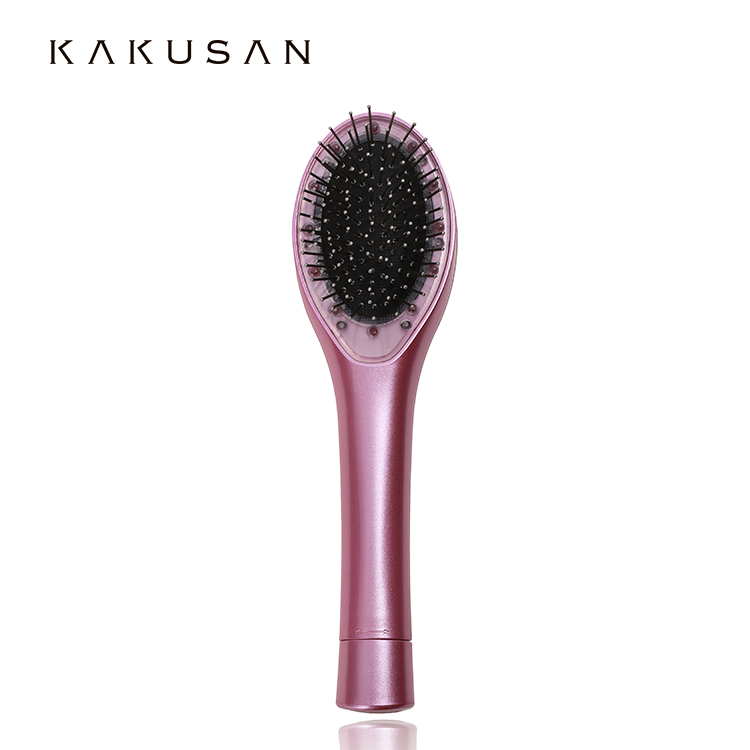 KAKUSAN Electric Handle Battery Operated Head Massager Comb Vibrating Hair Brush Scalp Massage